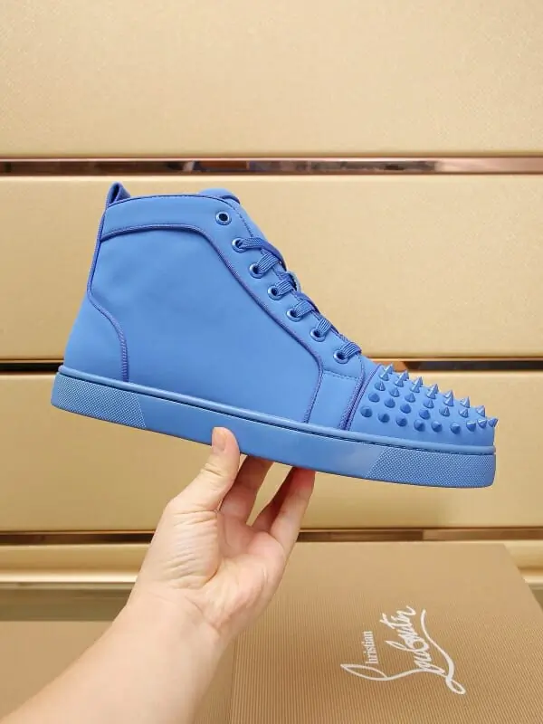 christian louboutin high top chaussures pour homme s_12207a52